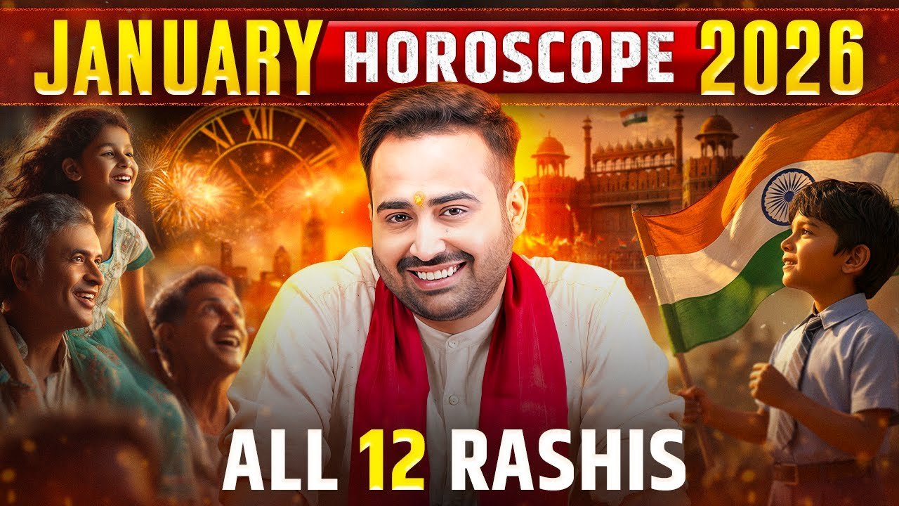 January Horoscope 2026 | जनवरी राशिफल: मेष से लेकर मीन राशि का राशिफल एवं उपाय