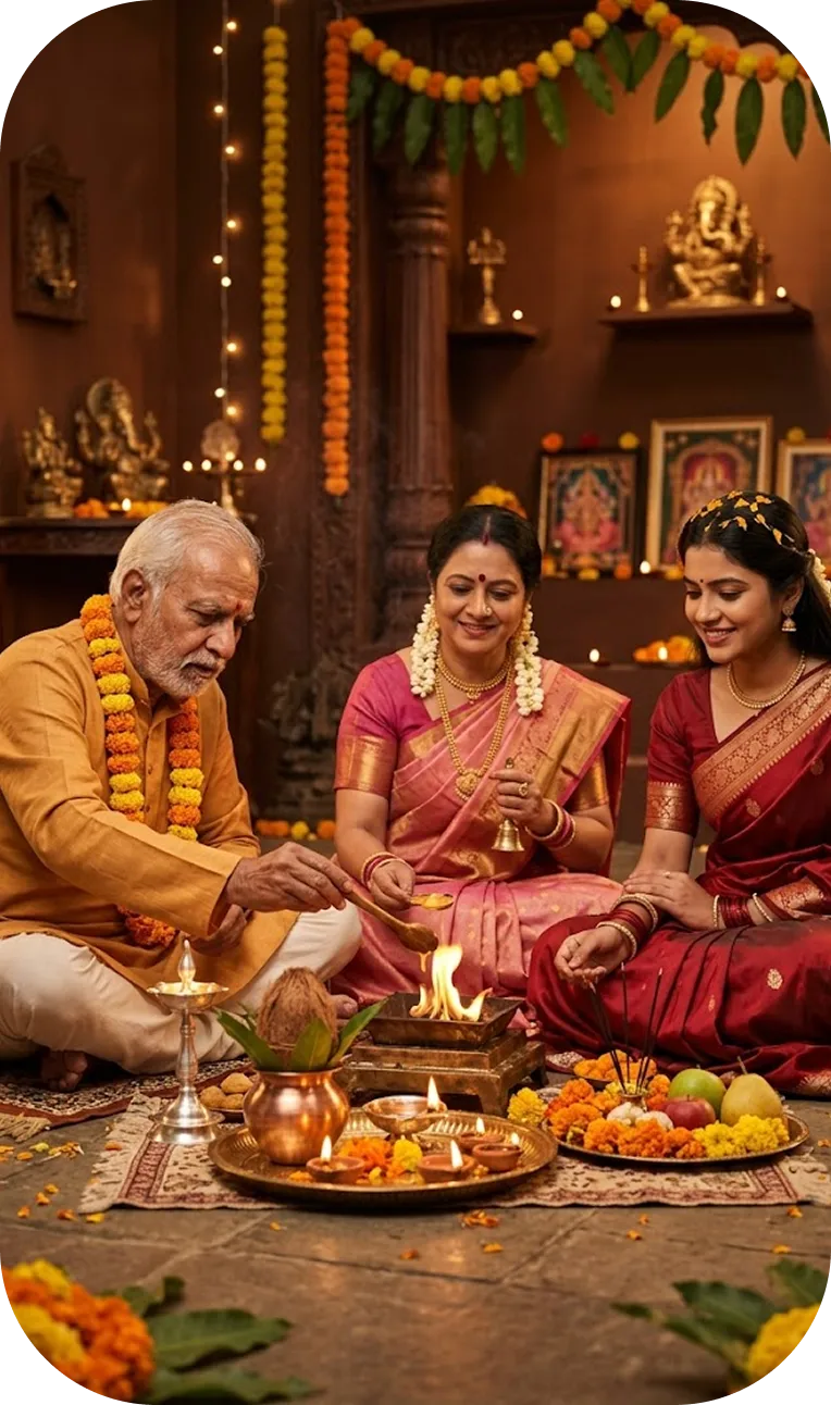 Personalized puja