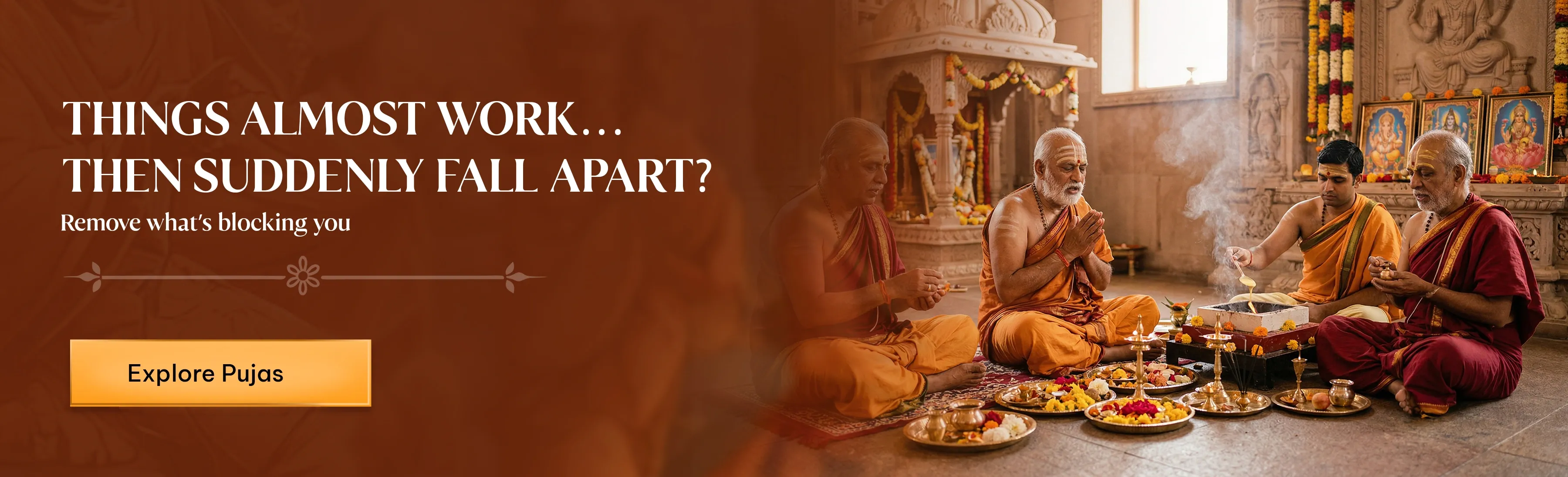 Book an authentic online puja